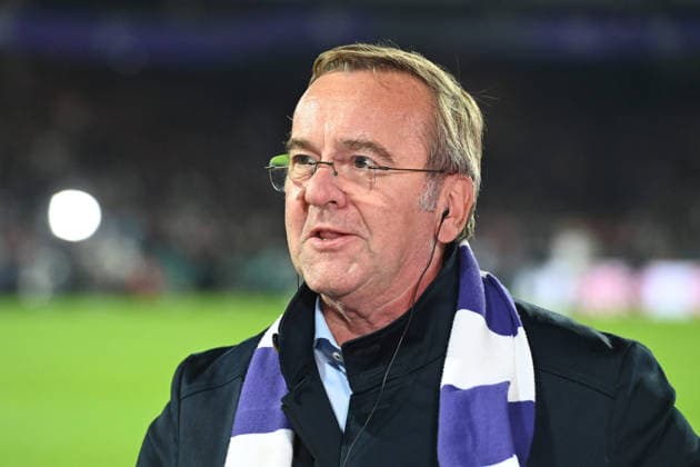 Boris PISTORIUS, Federal Minister of Defense, DFB Cup soccer, 1st round, VfL Osnabrück vs. FC Bayern Munich 1–4 on September 2, 2026, at the Stadion an der Bremer Brücke in Osnabrück, Germany. DFL and DFB regulations prohibit any use of photographs as image sequences and or quasi-video.