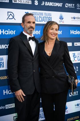 IPA88044397 - Umberto Calcagno and his wife—AIC 2026 Gran Gala del Calcio, at the Teatro alla Scala in Milan, Italy, on September 2, 2026.  Copyright: xRiccardoxSpadettoxDexPaulis IPAxSportx xx 88044397