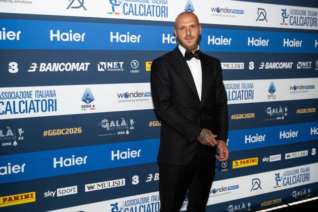 IPA88044412 - Federico Di Marco - AIC 2026 Grand Soccer Gala, at the Teatro alla Scala in Milan, Italy, on September 2, 2026.  Copyright: xRiccardoxSpadettoxDexPaulis IPAxSportx xx 88044412