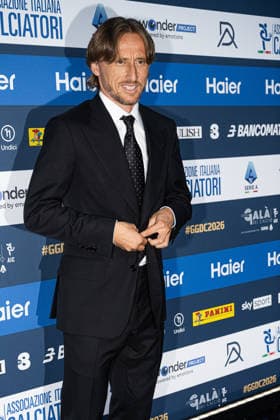 IPA88044417 - Luka Modric - AIC 2026 Grand Soccer Gala, at the Teatro alla Scala in Milan, Italy, on September 2, 2026.  Copyright: xRiccardoxSpadettoxDexPaulis IPAxSportx xx 88044417