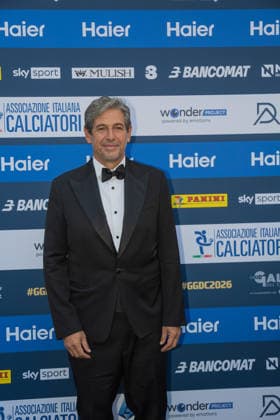 IPA88044977 - Demetrio Albertini on the red carpet at the 2026 Gran Gala del Calcio during the 2026 AIC Gran Gala del Calcio, Other, in Milan, Italy, September 2, 2026  Copyright: xLucaxMicheli IPAxSportx xx 88044977