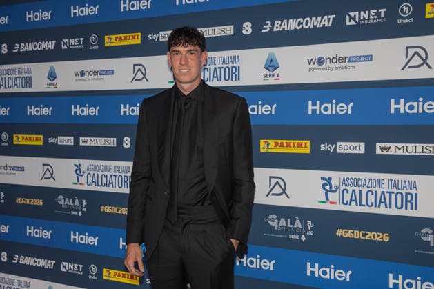 IPA88045458 - Alessandro Bastoni at the AIC 2026 Gran Gala del Calcio, Other, in Milan, Italy, September 2, 2026  Copyright: xLucaxMicheli IPAxSportx xx 88045458