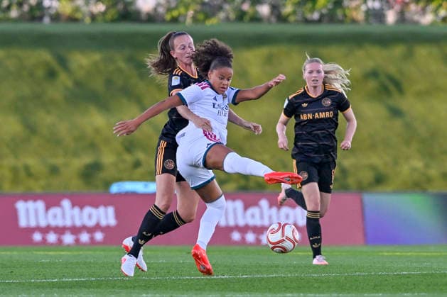 September 2, 2026, Madrid, Madrid, Spain: 12 FELICIA SCHRODER of Real Madrid CF Femenino controls the ball during the Women s Champions League match between REAL MADRID FEMENINO and AFC AJAX VROUWEN, held on September 9, 2026, in Valdebebas, Madrid, Spain. The Women s Champions League Match REAL MADRID 2 - PARIS FOOTBALL CLUB 1 (02.09.26)  - ZUMAc312 20260902_zsp_c312_060 Copyright: xOscarxManuelxSanchezx