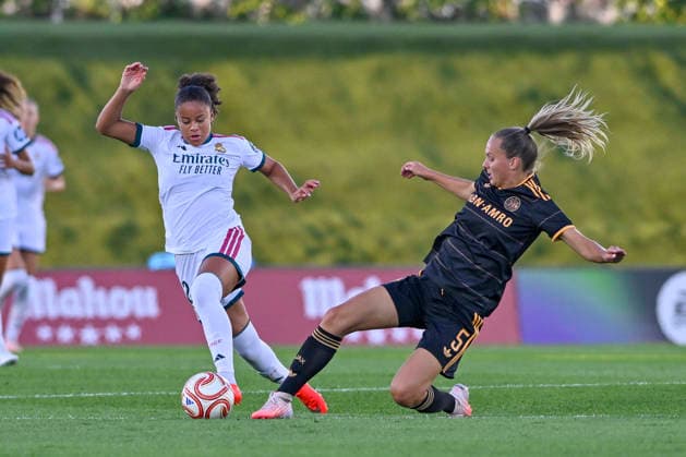 September 2, 2026, Madrid, Madrid, Spain: 12 FELICIA SCHRODER of Real Madrid CF Femenino in action during the Women s Champions League match between REAL MADRID FEMENINO and AFC AJAX VROUWEN, held on September 9, 2026, in Valdebebas, Madrid, Spain. The Women s Champions League Match REAL MADRID 2 - PARIS FOOTBALL CLUB 1 (02.09.26)  - ZUMAc312 20260902_zsp_c312_064 Copyright: xOscarxManuelxSanchezx