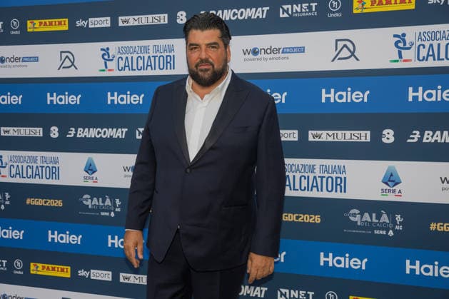 IPA88045480 - Antonino Canavacciuolo at the AIC 2026 Gran Gala del Calcio, Other, in Milan, Italy, September 2, 2026  Copyright: xLucaxMicheli IPAxSportx xx 88045480