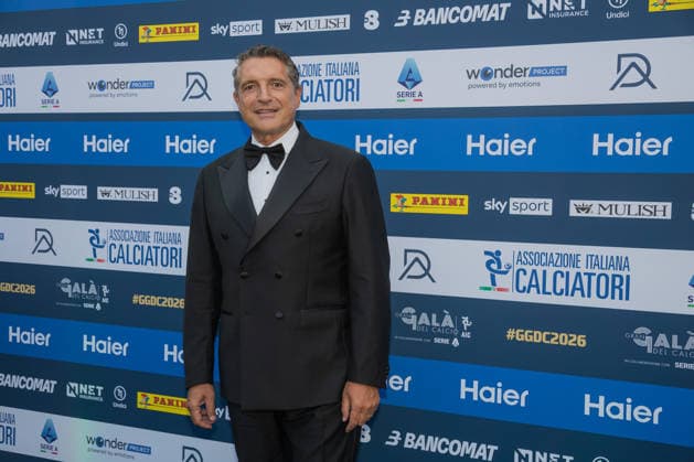 IPA88045499 - Luigi De Servio at the AIC 2026 Gran Gala del Calcio, Other, in Milan, Italy, September 2, 2026  Copyright: xLucaxMicheli IPAxSportx xx 88045499