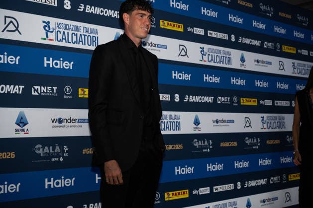 IPA88045500 - Alessandro Bastoni - AIC 2026 Grand Football Gala, at the Teatro alla Scala in Milan, Italy, on September 2, 2026.  Copyright: xRiccardoxSpadettoxDexPaulis IPAxSportx xx 88045500