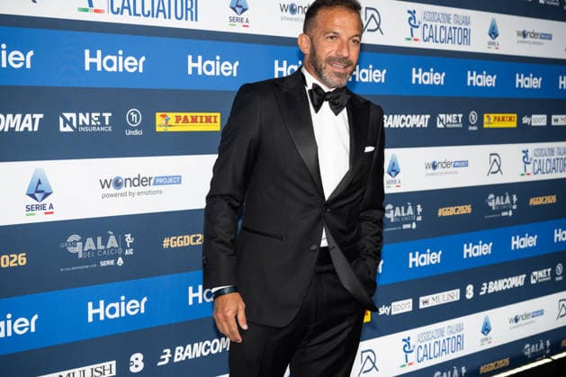 IPA88045526 - Alex Del Piero - AIC 2026 Grand Soccer Gala, at the Teatro alla Scala in Milan, Italy, on September 2, 2026.  Copyright: xRiccardoxSpadettoxDexPaulis IPAxSportx xx 88045526