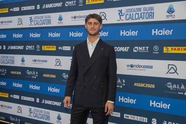 IPA88045527 - Mattia Liberali at the AIC 2026 Gran Gala del Calcio, Other, in Milan, Italy, September 2, 2026  Copyright: xLucaxMicheli IPAxSportx xx 88045527