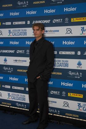 IPA88045557 - Nico Paz at the AIC 2026 Gran Gala del Calcio, Other, in Milan, Italy, September 2, 2026  Copyright: xLucaxMicheli IPAxSportx xx 88045557