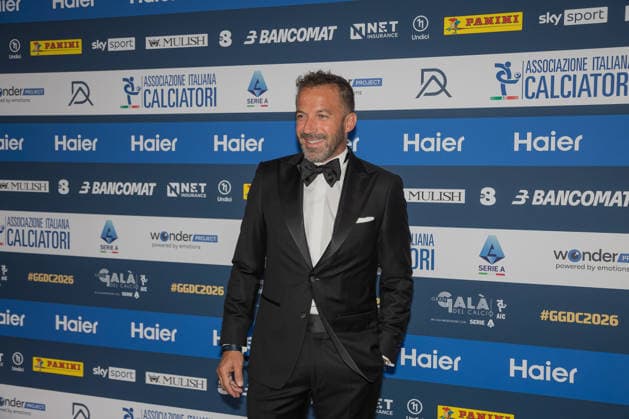 IPA88045578 - Alessandro del Piero at the AIC 2026 Gran Gala del Calcio, Other, in Milan, Italy, September 2, 2026  Copyright: xLucaxMicheli IPAxSportx xx 88045578