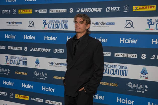 IPA88045581 - Nico Paz at the AIC 2026 Gran Gala del Calcio, Other, in Milan, Italy, September 2, 2026  Copyright: xLucaxMicheli IPAxSportx xx 88045581
