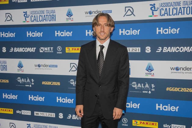 IPA88045564 - Luka Modric at the AIC 2026 Gran Gala del Calcio, Other, in Milan, Italy, September 2, 2026  Copyright: xLucaxMicheli IPAxSportx xx 88045564