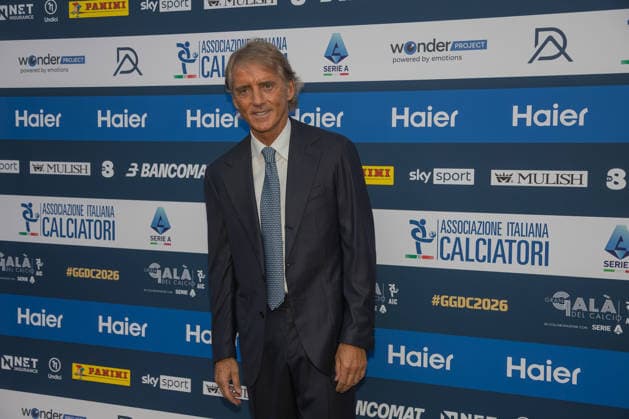 IPA88045614 - Mancini at the AIC 2026 Gran Gala del Calcio, Other, in Milan, Italy, September 2, 2026  Copyright: xLucaxMicheli IPAxSportx xx 88045614