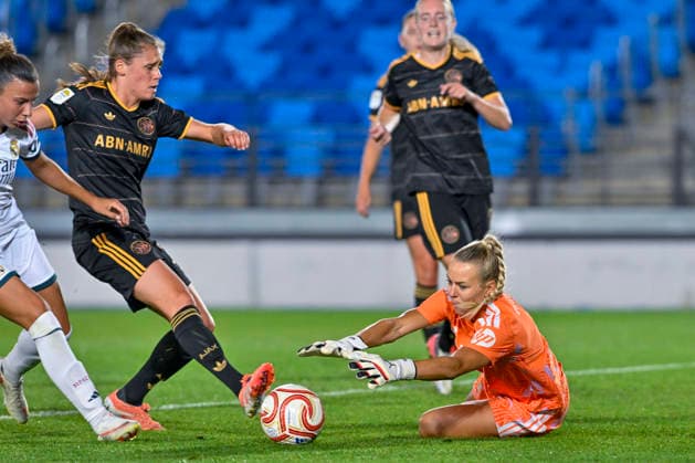 September 2, 2026, Madrid, Madrid, Spain: 1 MERLE FROHMS of Real Madrid CF Femenino in action during the Women s Champions League match between REAL MADRID FEMENINO and AFC AJAX VROUWEN, held on September 2, 2026, in Valdebebas, Madrid, Spain. The Women s Champions League Match REAL MADRID 2 - PARIS FOOTBALL CLUB 1 (02.09.26)  - ZUMAc312 20260902_zsp_c312_216 Copyright: xOscarxManuelxSanchezx