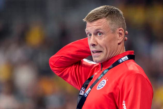 Gudjon Valur Sigurdsson, Coach, Head Coach, VfL Gummersbach, Single Image, Single Photo, Action, September 2, 2026, Mannheim, Germany, Handball, Bundesliga, Rhein-Neckar Löwen vs. VfL Gummersbach xozx