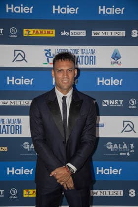 IPA88046197 - Lautaro Martinez at the AIC 2026 Gran Gala del Calcio, Other, in Milan, Italy, September 2, 2026  Copyright: xLucaxMicheli IPAxSportx xx 88046197