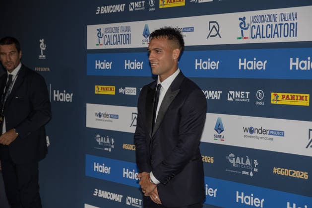 IPA88046198 - Lautaro Martinez at the AIC 2026 Gran Gala del Calcio, Other, in Milan, Italy, September 2, 2026  Copyright: xLucaxMicheli IPAxSportx xx 88046198