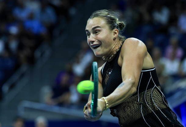 US Open tennis tournament - Day 4 Aryna Sabalenka of Belarus in action against Polina Iatcenko of Russia during their Women s Singles second round match at the US Open Tennis Championships in Flushing Meadows, New York, USA, 02 September 2026. FLUSHING MEADOWS NEW YORK United States  Copyright: xCRISTOBALxHERRERA-ULASHKEVICHx