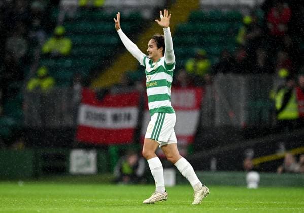 Mika Baur of Celtic Celtic v Aberdeen, William Hill Scottish Premiership, Football, Celtic Park, Glasgow, Scotland, UK - 02 Sep 2026Glasgow Celtic Park Scotland United Kingdom  Copyright: xMarkxRunnacles Shutterstockx 17128883fe