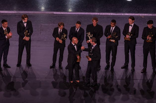 IPA88052889 - Best Footballer of 2025 2026, Federico Dimarco, at the 2026 AIC Gran Gala del Calcio, Other, in Milan, Italy, September 2, 2026  Copyright: xLucaxMicheli IPAxSportx xx 88052889