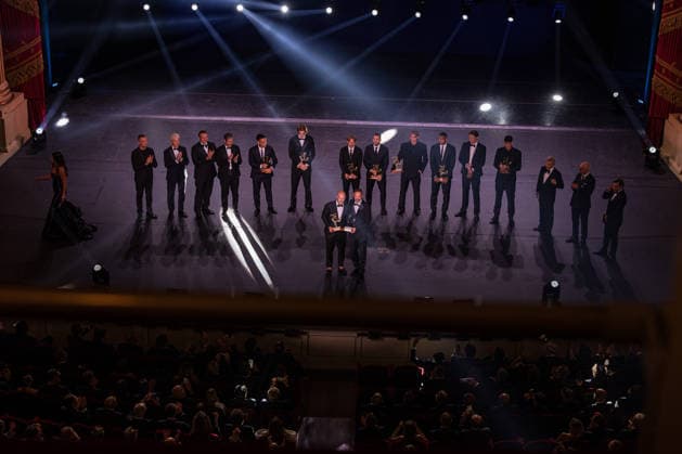 IPA88052892 - Best Footballer of 2025 2026 Federico Dimarco at the 2026 AIC Gran Gala del Calcio, Other, in Milan, Italy, September 2, 2026  Copyright: xLucaxMicheli IPAxSportx xx 88052892