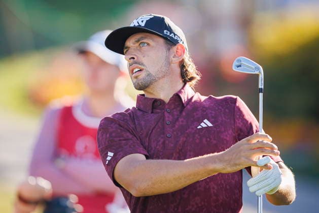 European Masters Golf Tournament in Crans-Montana Marco Penge from Britain during the first round of the DP World Tour Omega European Masters Golf Tournament, in Crans-Montana, Switzerland, 03 September 2026. Crans-Montana Wallis Switzerland  Copyright: xVALENTINxFLAURAUDx