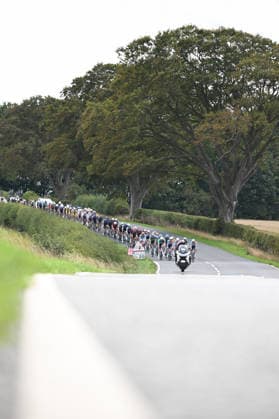 2026 Lloyds Tour of Britain Men Picture by Zac Williams SWpix.com - 03 09 2026 - Cycling - UCI ProSeries - 2026 Lloyds Tour of Britain Men - Stage 2: Boston to Skegness (181.1km) - The peloton Cycling Copyright: x xSWpix.comx(t axPhotographyxHubxLtd)xZacxWilliams SWpix.comx SWP-3030-21912