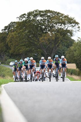 2026 Lloyds Tour of Britain Men Picture by Zac Williams SWpix.com - 03 09 2026 - Cycling - UCI ProSeries - 2026 Lloyds Tour of Britain Men - Stage 2: Boston to Skegness (181.1km) - The peloton Cycling Copyright: x xSWpix.comx(t axPhotographyxHubxLtd)xZacxWilliams SWpix.comx SWP-3030-21914