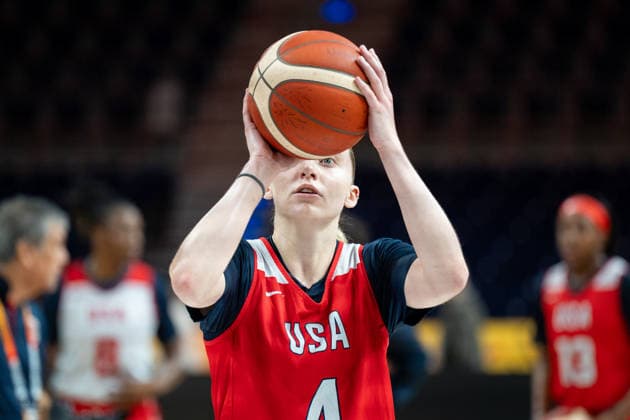 United States Team Practice - FIBA Women s Basketball World Cup 2026. Paige Bueckers is seen during practice of the United States national team, Nationalteam at the FIBA Women s Basketball World Cup 2026 in Berlin, Germany, on September 3, 2026. Berlin Germany  Copyright: xMarcinxGolbax originalFilename:golba-unitedst260903_npuip.jpg