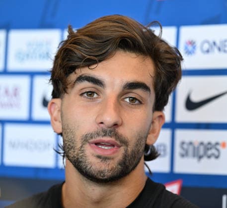 Paris Saint-Germain holds media day at PSG Campus POISSY, FRANCE - SEPTEMBER 03: Ferran Torres of Paris Saint-Germain (PSG), speaks at the PSG Campus in Poissy, west of Paris, France on September 3, 2026. Mustafa Yalcin Anadolu Poissy France. Editorial use only. Please get in touch for any other usage.  Copyright: x2026xAnadoluxMustafaxYalcinx