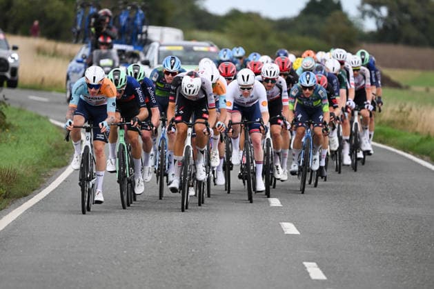 2026 Lloyds Tour of Britain Men Picture by Zac Williams SWpix.com - 03 09 2026 - Cycling - UCI ProSeries - 2026 Lloyds Tour of Britain Men - Stage 2: Boston to Skegness (181.1km) - The peloton Cycling Copyright: x xSWpix.comx(t axPhotographyxHubxLtd)xZacxWilliams SWpix.comx SWP-3030-21929