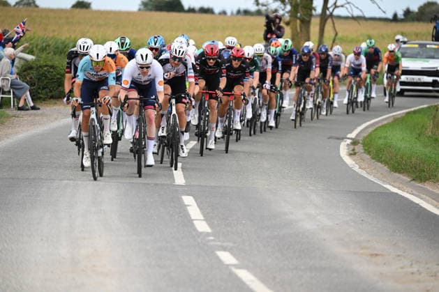 2026 Lloyds Tour of Britain Men Picture by Zac Williams SWpix.com - 03 09 2026 - Cycling - UCI ProSeries - 2026 Lloyds Tour of Britain Men - Stage 2: Boston to Skegness (181.1km) - The peloton Cycling Copyright: x xSWpix.comx(t axPhotographyxHubxLtd)xZacxWilliams SWpix.comx SWP-3030-21931