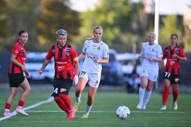 FK Csikszereda v Breidablik - UEFA Women s Europa Cup Sunna Run Sigurdardottir plays during the UEFA Women s Europa Cup 2026 2027 first qualifying round match between FK Csikszereda and Breidablik at Municipal Stadium in Miercurea Ciuc, Romania, on September 2, 2026. Miercurea Ciuc Romania  Copyright: xAlexxNicodimx originalFilename:nicodim-fkcsiksz260903_npJAZ.jpg