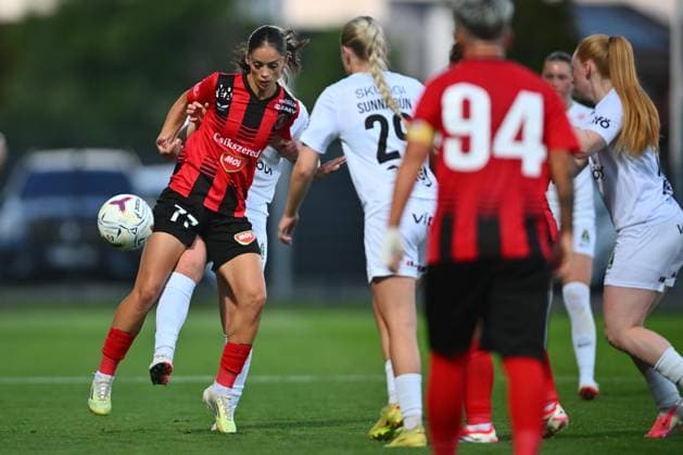 FK Csikszereda v Breidablik - UEFA Women s Europa Cup Jehona Shala plays during the UEFA Women s Europa Cup 2026 2027 first qualifying round match between FK Csikszereda and Breidablik at the Municipal Stadium in Miercurea Ciuc, Romania, on September 2, 2026. Miercurea Ciuc Romania  Copyright: xAlexxNicodimx originalFilename:nicodim-fkcsiksz260903_npqUE.jpg
