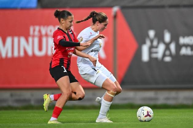 FK Csikszereda v Breidablik - UEFA Women s Europa Cup Bryndis Nielsdottir plays during the UEFA Women s Europa Cup 2026 2027 First qualifying round game between FK Csikszereda and Breidablik at the Municipal Stadium in Miercurea Ciuc, Romania, on September 2, 2026. Miercurea Ciuc Romania  Copyright: xAlexxNicodimx originalFilename:nicodim-fkcsiksz260903_npGFH.jpg