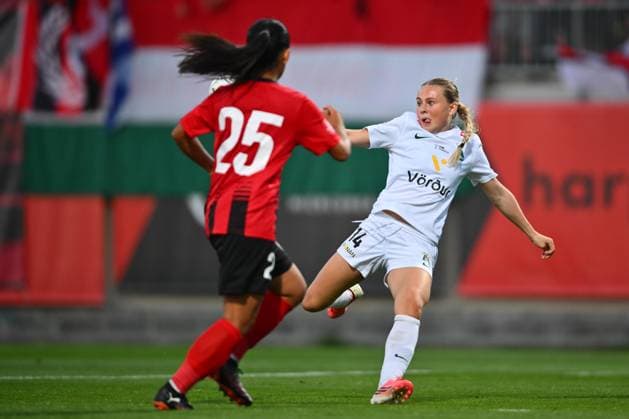 FK Csikszereda v Breidablik - UEFA Women s Europa Cup Hrafnhildur Asa Halldorsdottir reacts during the UEFA Women s Europa Cup 2026 2027 first qualifying round match between FK Csikszereda and Breidablik at the Municipal Stadium in Miercurea Ciuc, Romania, on September 2, 2026. Miercurea Ciuc Romania  Copyright: xAlexxNicodimx originalFilename:nicodim-fkcsiksz260903_npXFg.jpg