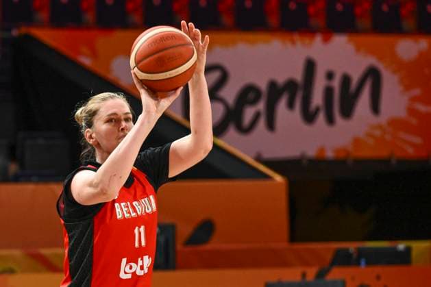 Belgium v Turkey - FIBA Women s Basketball World Cup 2026 Media Activities 03 09 2026 BERLIN, GERMANY - SEPTEMBER 03 : Meesseman Emma forward of Belgium pictured during media activities ahead of the upcoming FIBA Women s Basketball World Cup group C phase match between Belgium and Turkey in Berlin on September 3, 2026 in Berlin, Germany, 03 09 2026 Berlin Germany  Copyright: xVincentxKalutx