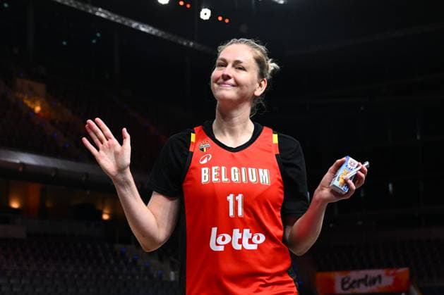 Belgium v Turkey - FIBA Women s Basketball World Cup 2026 Media Activities 03 09 2026 BERLIN, GERMANY - SEPTEMBER 03 : Meesseman Emma forward of Belgium pictured during media activities ahead of the upcoming FIBA Women s Basketball World Cup group C phase match between Belgium and Turkey in Berlin on September 3, 2026 in Berlin, Germany, 03 09 2026 Berlin Germany  Copyright: xVincentxKalutx
