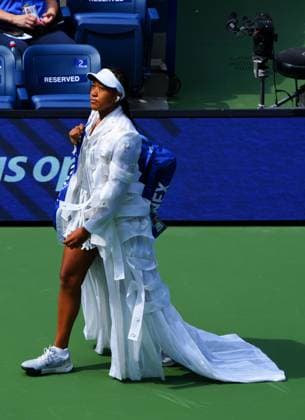 Naomi Osaka walks on to court ahead of her second round match against Katerina Siniakova 2026 US Open, Day Five, USTA Billie Jean King National Tennis Center, New York, USA - 03 Sep 2026New York USTA Billie Jean King National T New York (NY) United States of America EDITORIAL USE ONLY No use with unauthorised audio, video, data, fixture lists, club league logos or live services. Online in-match use limited to 120 images, no video emulation. No use in betting, games or single club league player publications. Copyright: xJavierxGarcia Shutterstockx 17132980d