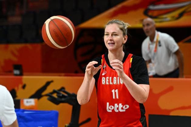 Belgium v Turkey - FIBA Women s Basketball World Cup 2026 Media Activities 03 09 2026 BERLIN, GERMANY - SEPTEMBER 03 : Meesseman Emma forward of Belgium pictured during media activities ahead of the upcoming FIBA Women s Basketball World Cup group C phase match between Belgium and Turkey in Berlin on September 3, 2026 in Berlin, Germany, 03 09 2026 Berlin Germany  Copyright: xVincentxKalutx