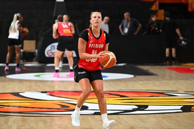 Belgium v Turkey - FIBA Women s Basketball World Cup 2026 Media Activities 03 09 2026 BERLIN, GERMANY - SEPTEMBER 03 : Allemand Julie guard of Belgian Cats pictured during media activities ahead of the upcoming FIBA Women s Basketball World Cup group C phase match between Belgium and Turkey in Berlin on September 3, 2026 in Berlin, Germany, 03 09 2026 Berlin Germany  Copyright: xVincentxKalutx