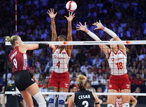 Volleyball, Women’s, European Championships, Turkey v Germany