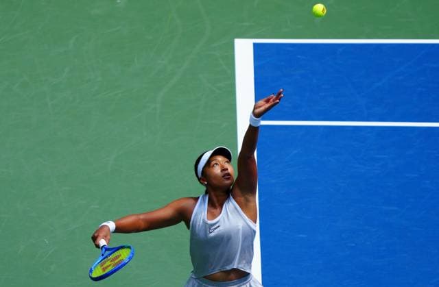 Naomi Osaka in second round action 2026 US Open, Day Five, USTA Billie Jean King National Tennis Center, New York, USA - 03 Sep 2026New York USTA Billie Jean King National T New York (NY) United States of America EDITORIAL USE ONLY No use with unauthorised audio, video, data, fixture lists, club league logos or live services. Online in-match use limited to 120 images, no video emulation. No use in betting, games or single club league player publications. Copyright: xJavierxGarcia Shutterstockx 17132980s