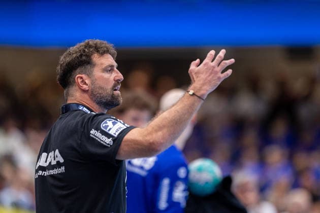Florian Kehrmann, TBV Lemgo Lippe, coach gesturing; GER, TBV Lemgo Lippe vs. HSG Wetzlar, handball, 1st Bundesliga, Matchday 2, 2026–2027 season, September 3, 2026, GER, TBV Lemgo Lippe vs. HSG Wetzlar, Handball, Bundesliga 1, Matchday 2, 2026–2027 season, September 3, 2026, Lemgo Copyright: xEibner-Pressefoto JanxRollingerx EP_JSK