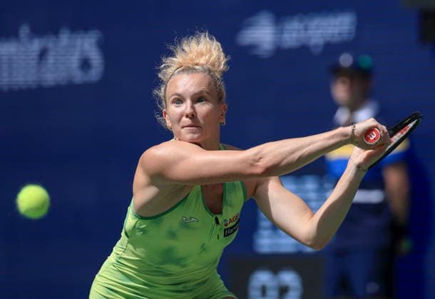 US Open tennis tournament - Day 5 Katerina Siniakova of Czechia in action against Naomi Osaka of Japan during the Women s Singles second round of the US Open Tennis Championships in Flushing Meadows, New York, USA, 03 September 2026. FLUSHING MEADOWS NEW YORK United States  Copyright: xCRISTOBALxHERRERA-ULASHKEVICHx