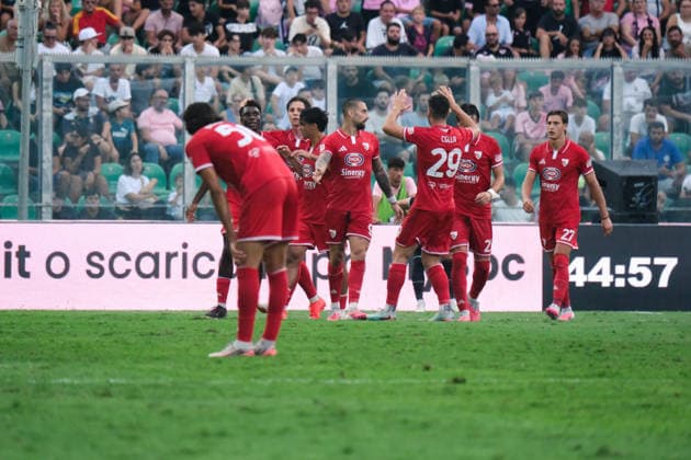 IPA88075195 - Palermo, Italy, September 3, 2026. Renzo Barbera Stadium, Palermo vs. Mantua, Round of 32 of the 2026–2027 Italian Cup. In the photo: Celebration of Mantua s goal, which was later disallowed  Copyright: xFedericoxSerra IPAxSportx xx 88075195