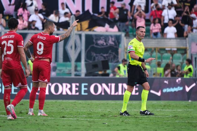 IPA88075196 - Palermo, Italy, September 3, 2026. Renzo Barbera Stadium, Palermo vs. Mantua, Round of 32 of the 2026–2027 Italian Cup. In the photo: Mantua’s goal was later disallowed  Copyright: xFedericoxSerra IPAxSportx xx 88075196