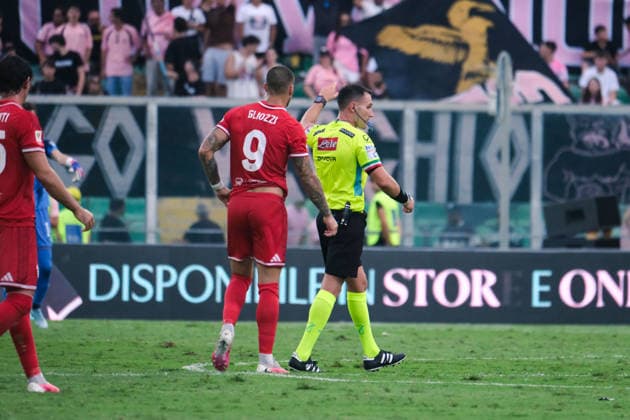 IPA88075221 - Palermo, Italy, September 3, 2026. Renzo Barbera Stadium, Palermo vs. Mantua, Round of 32 of the 2026–2027 Italian Cup. In the photo: Mantua’s goal, which was later disallowed  Copyright: xFedericoxSerra IPAxSportx xx 88075221