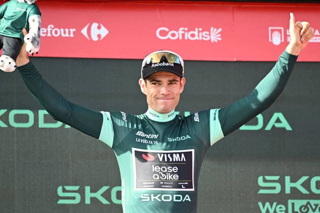 03-09-2026 Vuelta A Espana; Tappa 12 Vera - Calar Alto; 2026, Visma - Lease A Bike; Van Aert, Wout; Vera; 